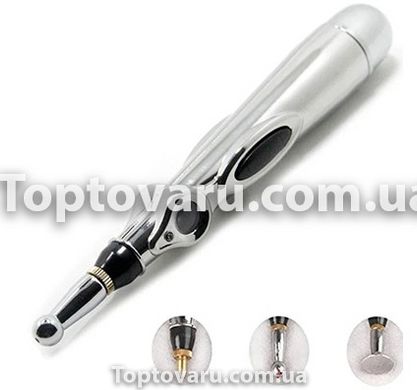 Масажна ручка Massage Pen W-912 3 в 1 акупунктурна 5392 фото
