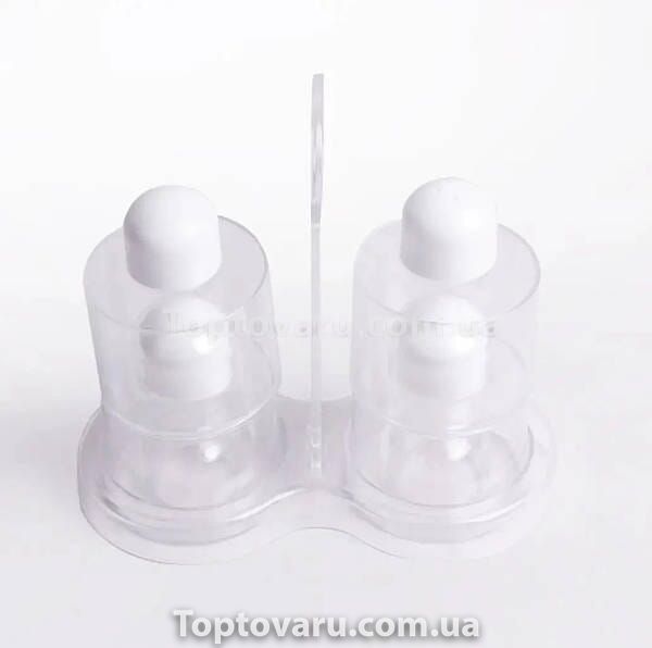 Набір для олії, оцту, перцю та солі Spice Jar Stack Dispenser Set 14582 фото
