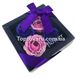 Подарочный набор с розами из мыла Soap Flower 4 шт Фиолетовый 3777 фото 1