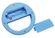 Світлодіодне селф-кільце на батарейках Selfie Ring Light Блакитний 824 фото 5