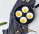 Порційна сковорода з поділом та поглибленнями для яєчні та млинців 9805 фото 5