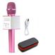 Караоке-мікрофон Q9 pink в чохлі 2997 фото 4