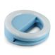 Светодиодное селфи-кольцо на батарейках Selfie Ring Light Голубой 824 фото 3