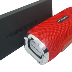 Портативна бездротова Bluetooth колонка Hopestar H24 Червона 1493 фото