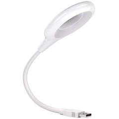 Лампа кольцевая гибкая USB LK-50 1,5Вт Белая 12265 фото