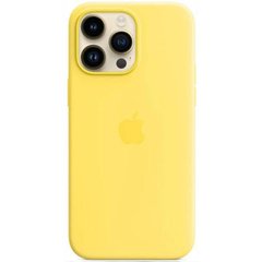 Чохол для смартфона Silicone Full Case AAA MagSafe IC для iPhone 14 Pro Max Canary Yellow 18871 фото