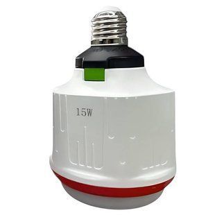 Лампочка кемпинговая со съемным аккумулятором 18650 15Вт Type-C LED Emergency Bulb 003 Белая 25303 фото