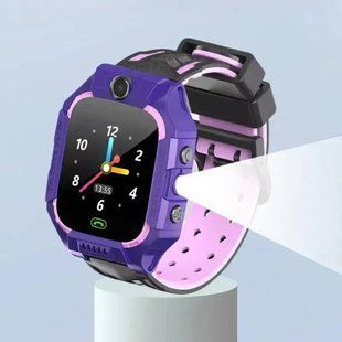 Смарт-годинник Smart Baby Watch Z6 HS-315 з GPS-трекером Фіолетовий 38078 фото