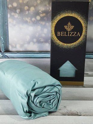 Простирадло трикотажне на резинці Belizza Sky 160х200см 17386 фото