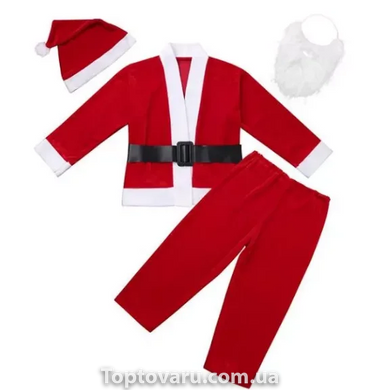 Дитячий костюм Санта Клаус розмір S 3217 фото