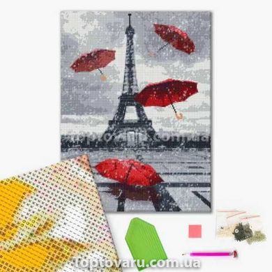 Алмазная мозаика Дождливый Париж DBS1022 13191 фото