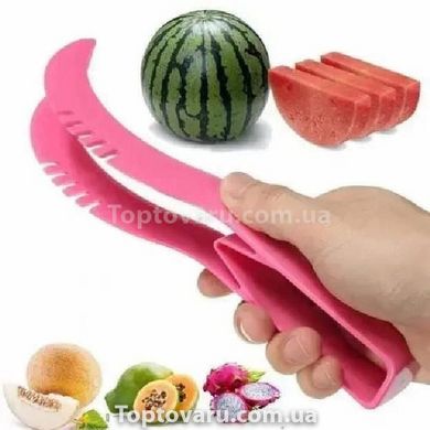 Нож для резки арбуза пластиковый Розовый 14559 фото