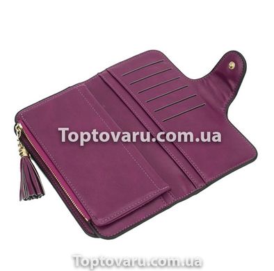 Женский кошелек для денег Baellerry N2341 Фиолетовый 6027 фото