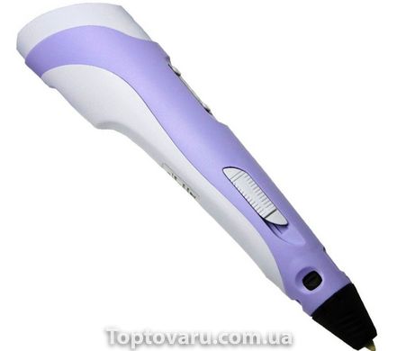3D ручка H0220 з дисплеєм фіолетова 598 фото