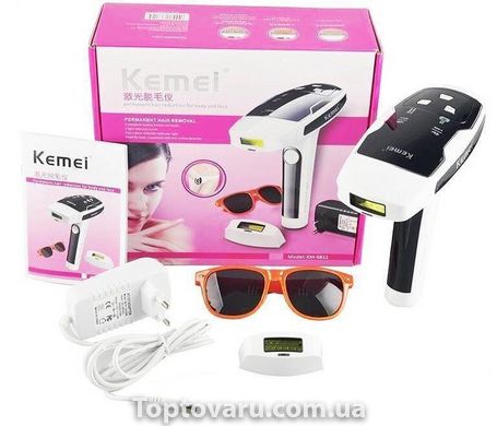 Лазерний фотоепілятор Kemei RM-6812 999 фото