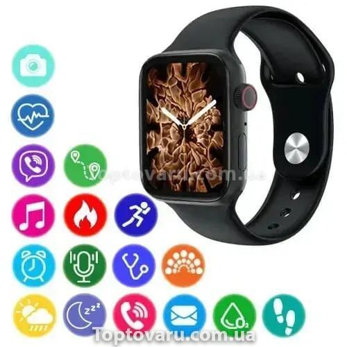 Розумний годинник Smart Watch 6 Чорний 11271 фото