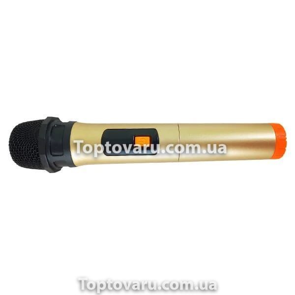 Колонка беспроводная Bluetooth HOPESTAR A30 PRO 55W + микрофон Серо-желтая 7629 фото