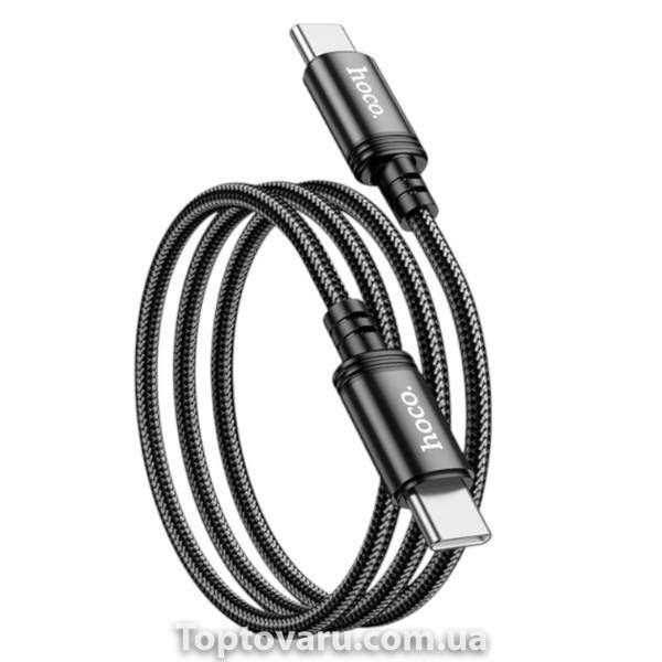 Кабель HOCO X89 Wind 60W Type-C to Type-C 1м Чёрный 38647 фото