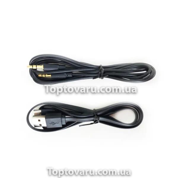 Колонка беспроводная Bluetooth HOPESTAR A30 PRO 55W + микрофон Серо-желтая 7629 фото