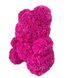 Мишка с сердцем из 3D роз Teddy Rose 40 см Розовый с розовым сердцем 3666 фото 2