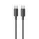Кабель Usams SJ711 Type-C To Type-C 60W Fast Charging black 22495 фото 1