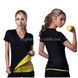 Футболка женская для похудения 2XL Hot Shapers Черная 27076 фото 3