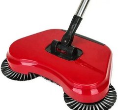Механическая щётка-веник швабра для уборки Sweep drag all in one Rotat Красная 11466 фото