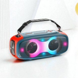 Колонка беспроводная Bluetooth BT5.0, 70W, TWS, AUX/TF/USB, 7h, IPX5| Hopestar A30 party Синяя 30185 фото