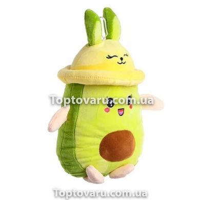 Іграшка-подушка Авокадо з пледом 3 в 1 Жовтий 7485 фото