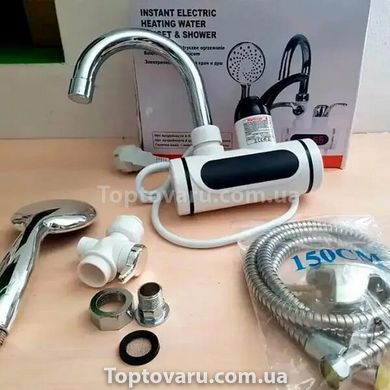 Водонагрівач із душем Instant electric heating Faucet FT002 (бічне підключення) 10360 фото