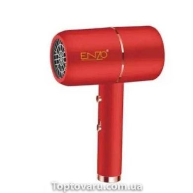 Фен для сушки волос ENZO EN-6080 Красный 14026 фото