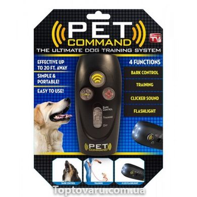 Ультразвуковий прилад для дресирування собак Pet Command Training System 2198 фото