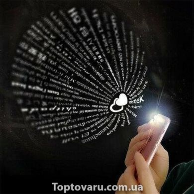 Кулон з проекцією "Я тебе люблю" на 100 мовах світу срібний NEW фото