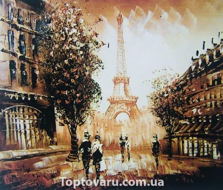 Картина за номерами RА 3293 "Осінній Париж" 40 * 50 см 4009 фото