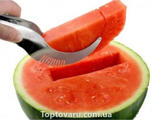 Нож для нарезки арбуза и дыни дольками Watermelon Slicer 4440 фото