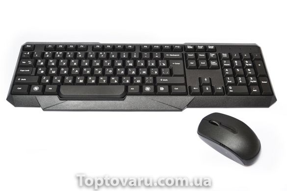 Бездротова клавіатура з мишею Wireless W1080 NEW фото