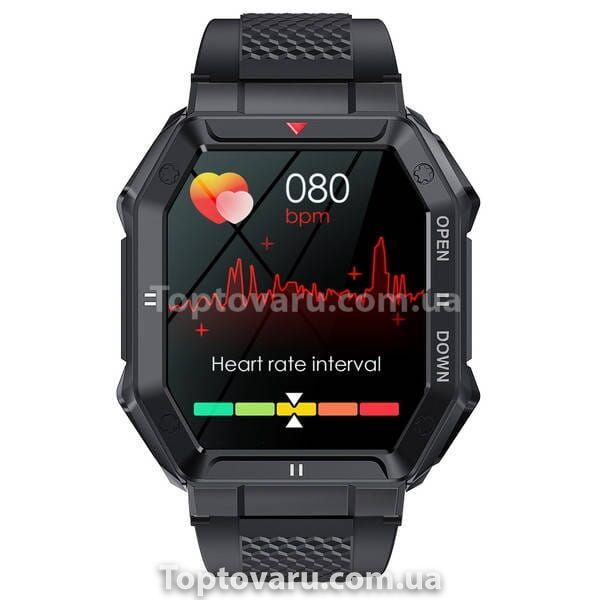 Смарт-годинник Smart Everest Black у фірм. коробочці 15008 фото