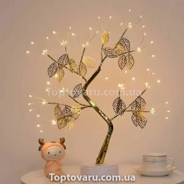 Светильник настольный Дерево с листьями 72LED 50см process light AND5414 Теплый свет 32822 фото