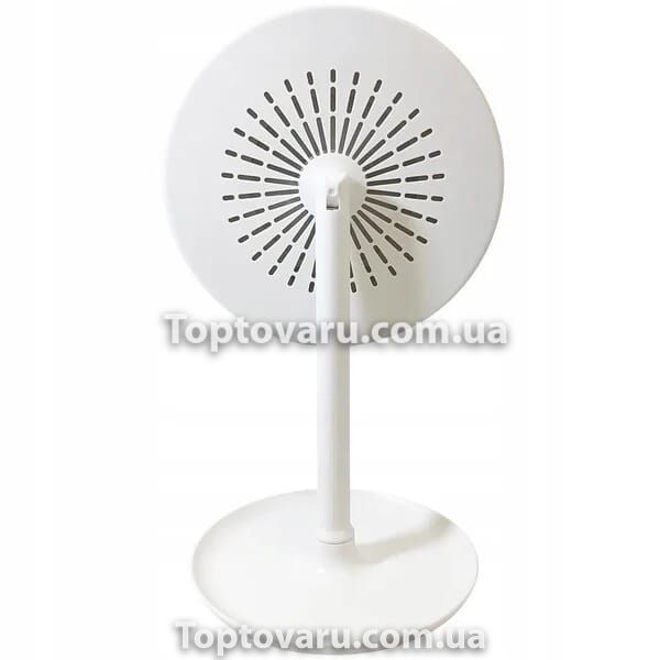 Настольное зеркало с подсветкой и вентилятором Beauty Breeze Mirror Белое 2112 фото