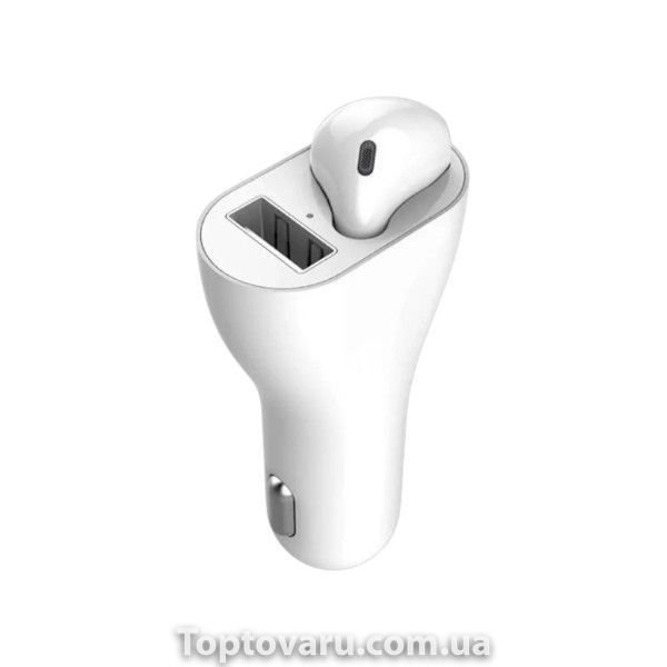 Автомобильный трансмиттер FM-модулятор V9 BT + earphone bluetooth гарнитура 5737 фото