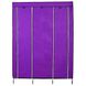 Складана тканинна шафа Storage Wardrobe 88130 Фіолетова 1360 фото 5