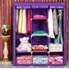 Складной тканевый шкаф Storage Wardrobe 88130 Фиолетовый 1360 фото 1