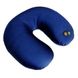 Подушка подголовник массажная Neck Massage Cushion Темно синяя 12720 фото 1