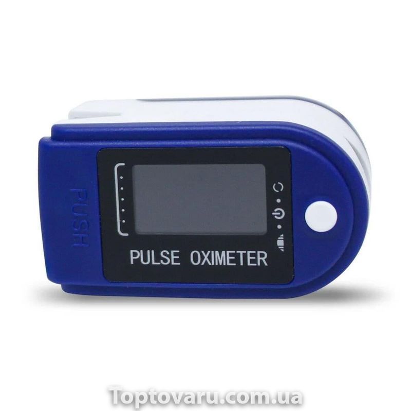 Пульсоксиметр Fingertip Pulse Oximeter LK88 Синий 2476 фото