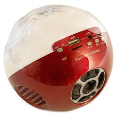 Динамік кольорової у формі кулі, Q8 High Fidelity Stereo Bluetooth+ пульт 11402 фото