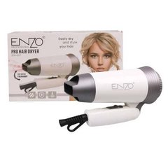 Фен для сушки волос дорожный ENZO EN-607 Белый 14027 фото