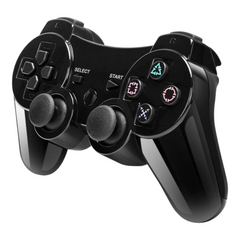 Бездротовий джойстик геймпад PS3 Doubleshock PS 3 Чорний 6523 фото