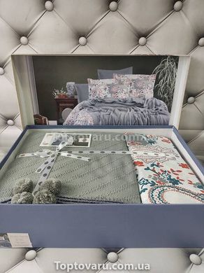 Ліжня постільна білизна First class Mint Ранфорс Бавовна Євро розмір 16790 фото