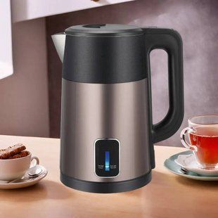 Электрочайник из нержавеющей стали 1500Вт 2,5л Sokany SK-09017 Коричневый 23985 фото