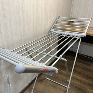 Сушарка електрична розкладна для білизни 230Вт 146*55*74см 50-55 &deg;C Біла 35024 фото